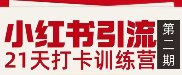 小红书引流训练营,掌握私域引流技巧,实现粉丝高效增长-徐小晨博客